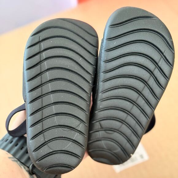 NEW NIKE KAWA BABY SLIDE SIZE 9C BLACK - Picture 6 of 6